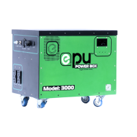 epu™ Power Box. Model: 3000 - portable energy storage